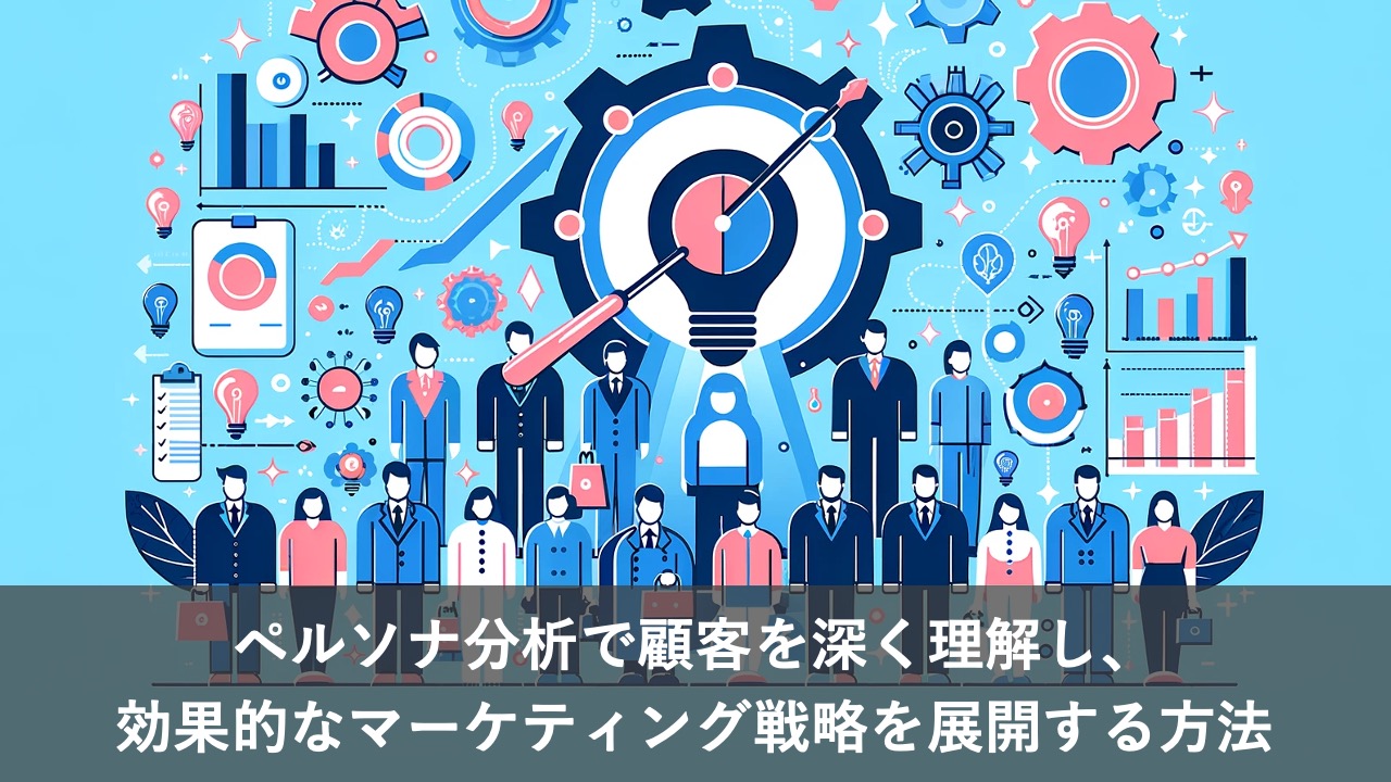 ペルソナ分析で顧客を深く理解し、効果的なマーケティング戦略を展開する方法
