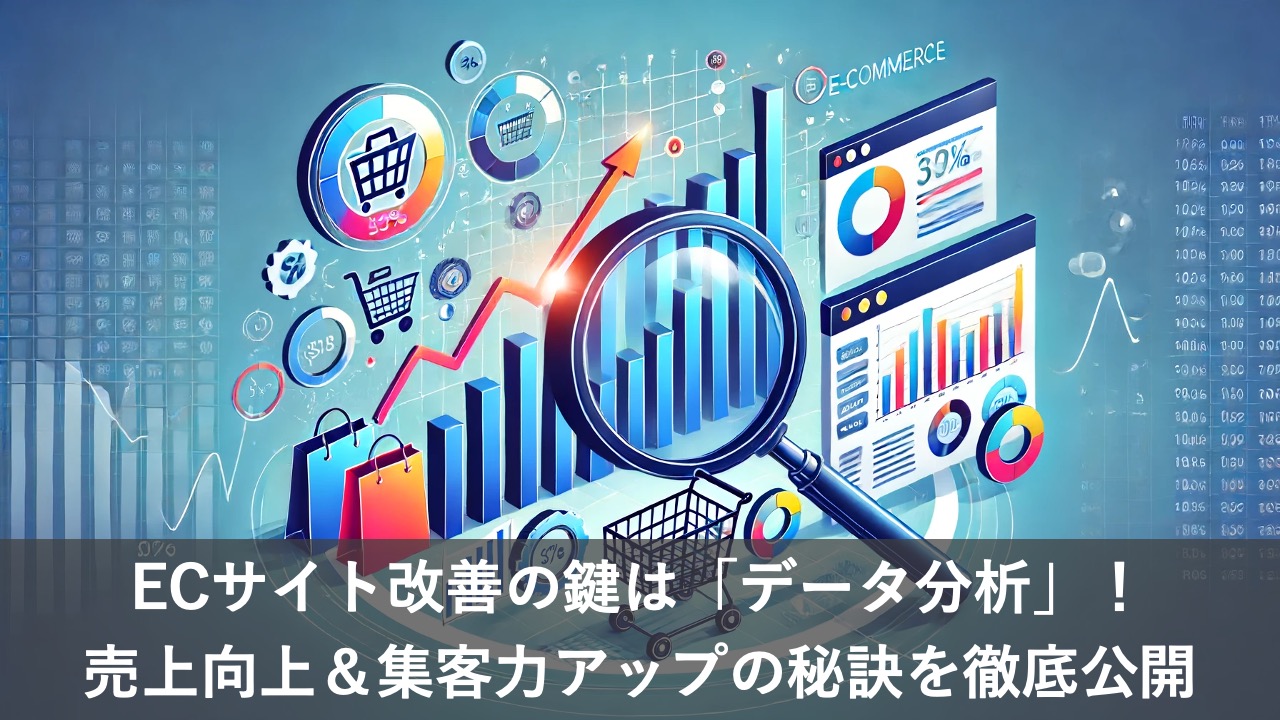 ECサイト改善の鍵は「データ分析」！売上向上＆集客力アップの秘訣を徹底公開