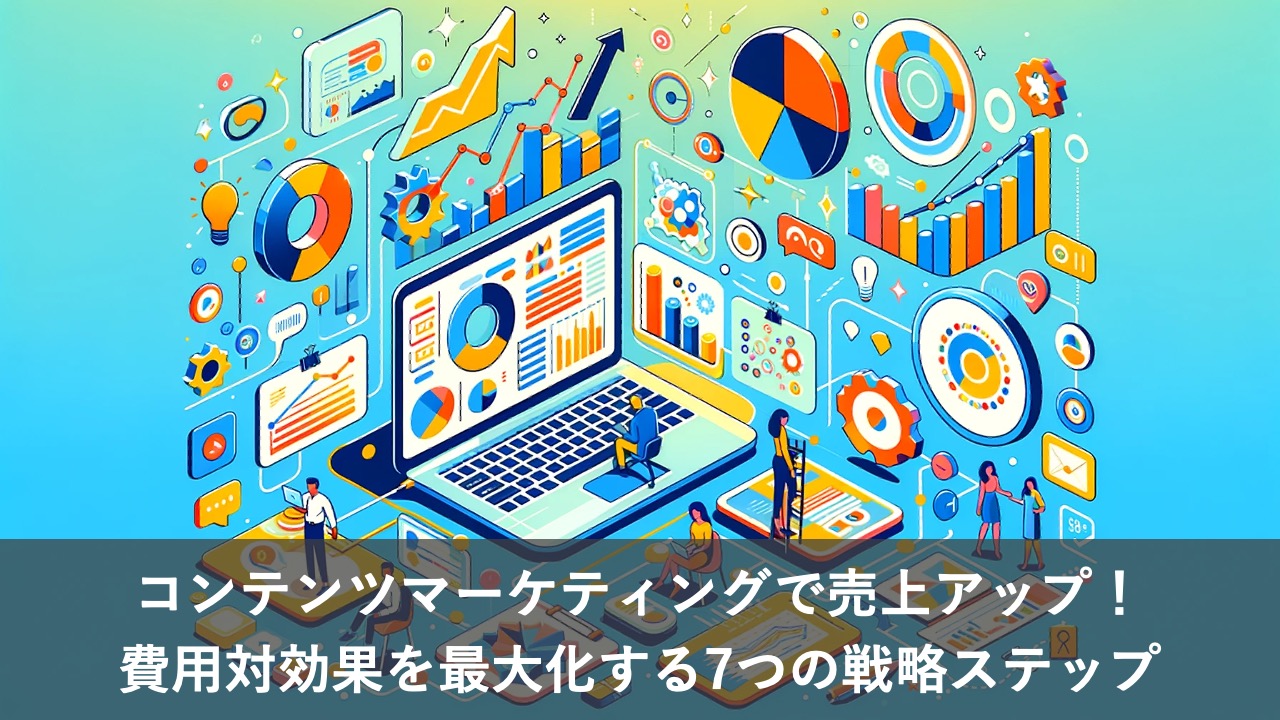 コンテンツマーケティングで売上アップ！費用対効果を最大化する7つの戦略ステップ