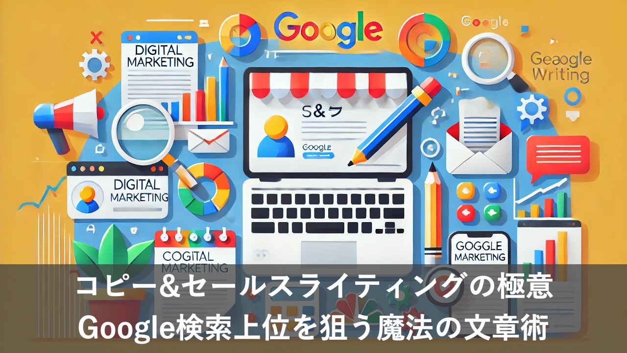 コピー＆セールスライティングの極意 - Google検索上位を狙う魔法の文章術