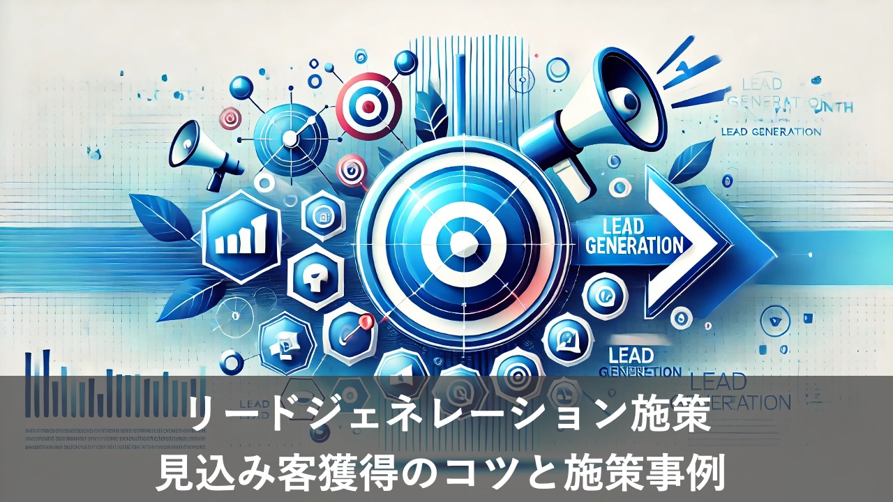 リードジェネレーション施策 - 見込み客獲得のコツと施策事例