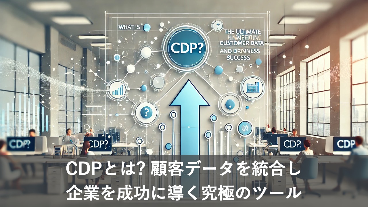 CDPとは？顧客データを統合し企業を成功に導く究極のツール