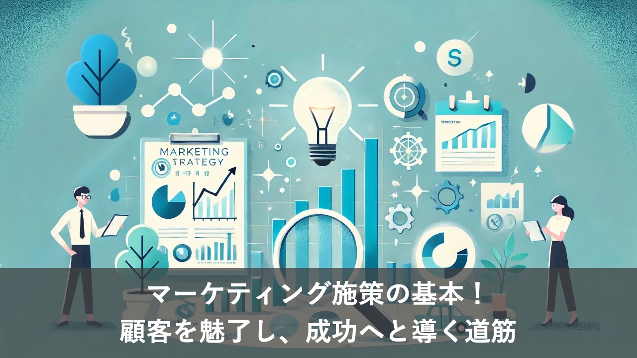 マーケティング施策の基本！顧客を魅了し、成功へと導く道筋