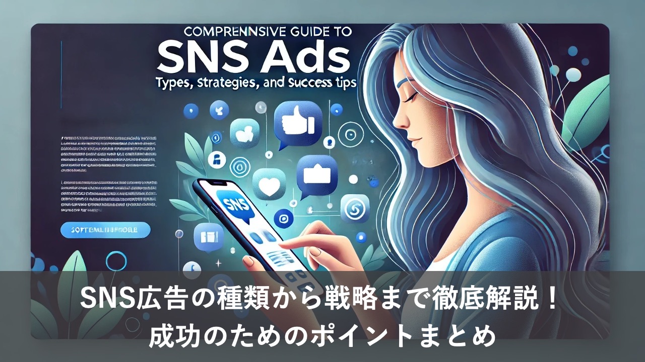 SNS広告の種類から戦略まで徹底解説！成功のためのポイントまとめ