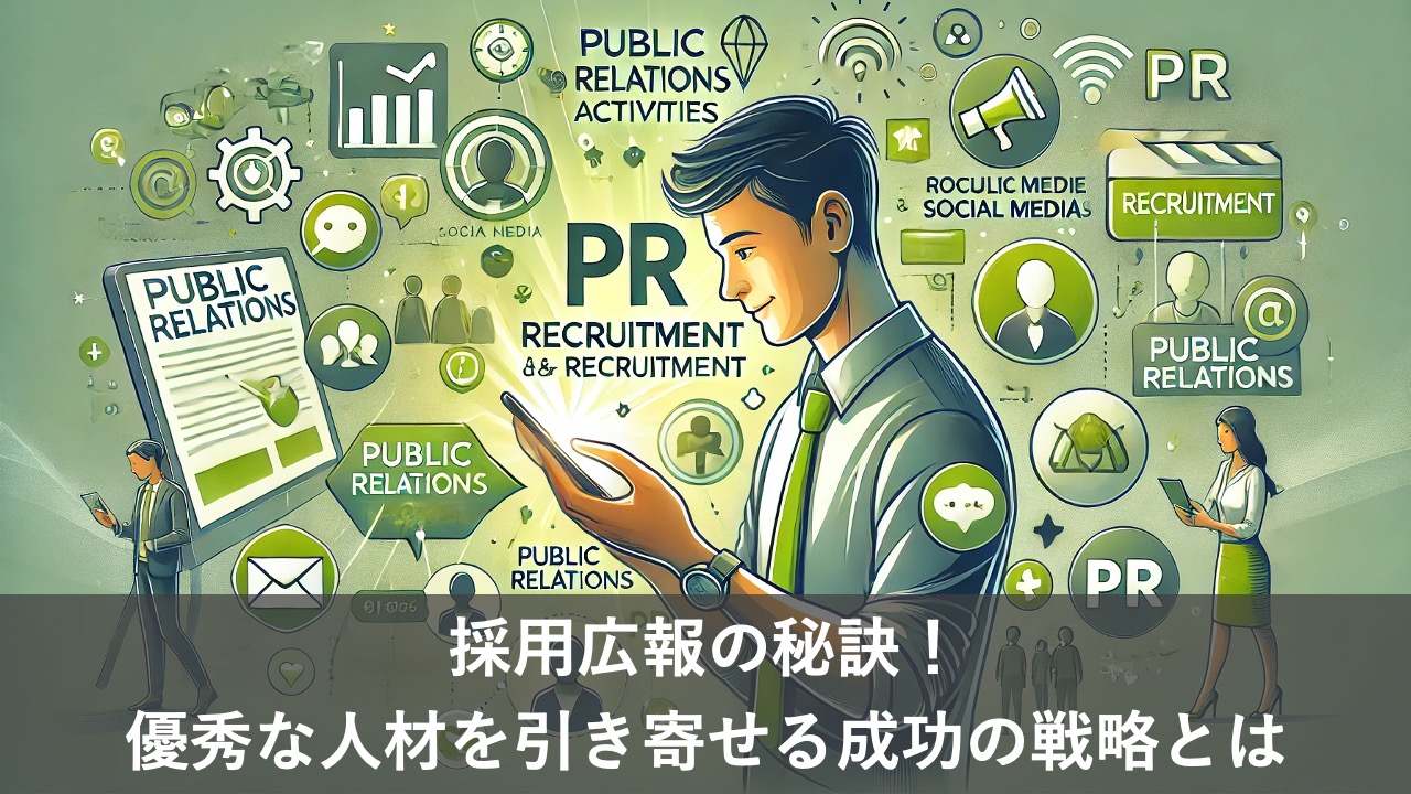 採用広報の秘訣！優秀な人材を引き寄せる成功の戦略とは