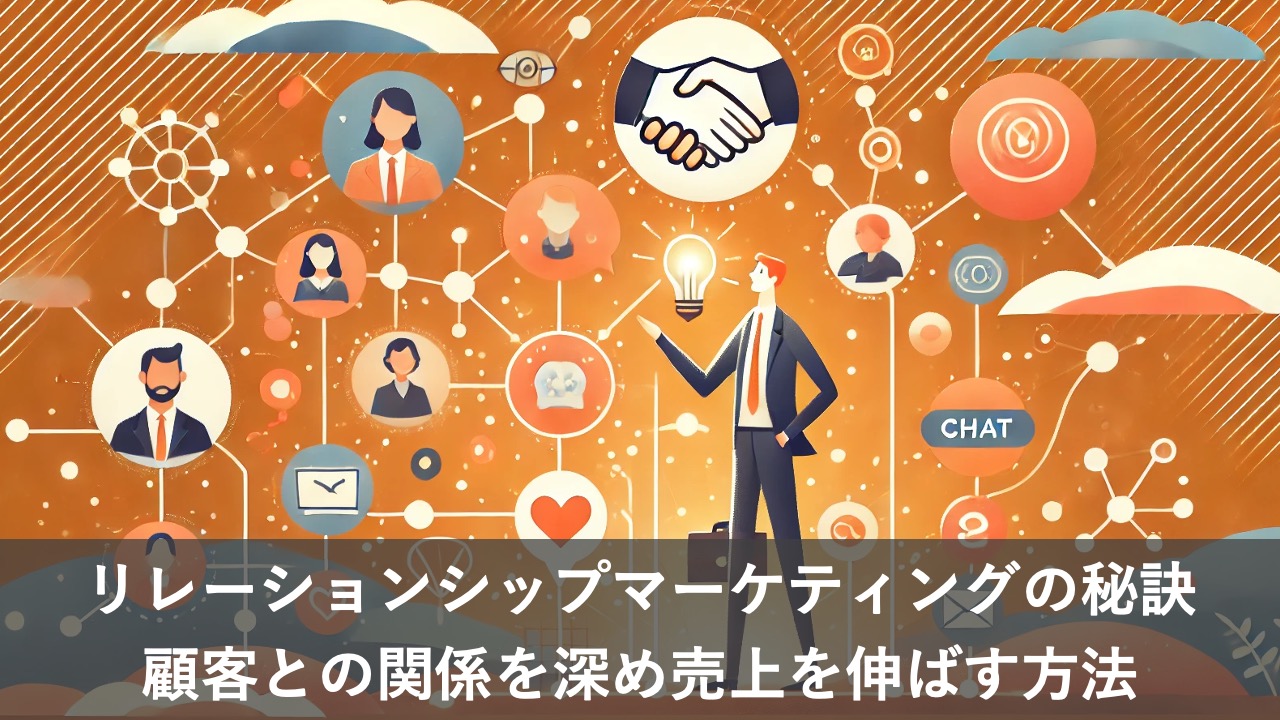 リレーションシップマーケティングの秘訣：顧客との関係を深め売上を伸ばす方法
