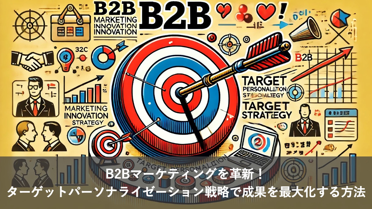 B2Bマーケティングを革新！ターゲットパーソナライゼーション戦略で成果を最大化する方法